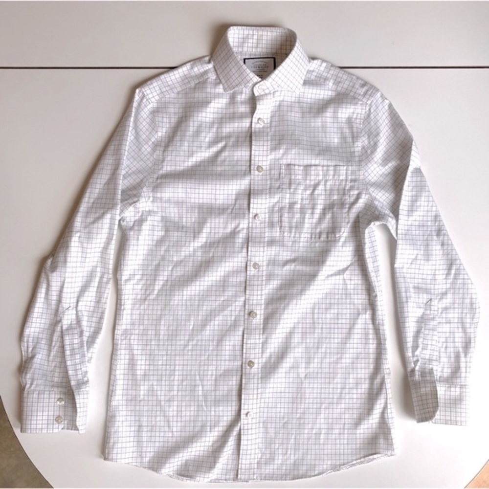 Charles Tyrwitt slim fit non iron button down - Picture 4 of 10